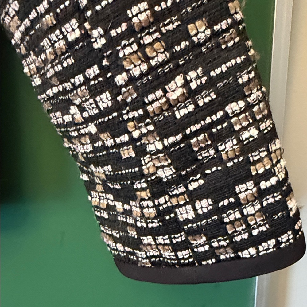 Lafayette 148 New York Tweed Open Front Womens Textured Blazer Corpore Office - Picture 7 of 8